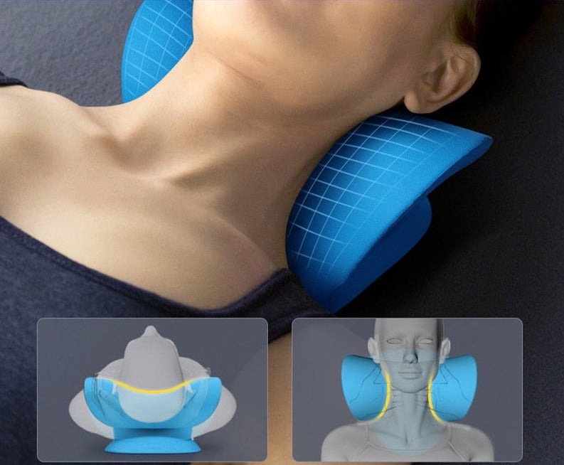 Massageador Ortopedico Alongador Cervical